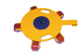 如何使用萬向搬運(yùn)坦克車搬運(yùn)吹瓶機(jī)